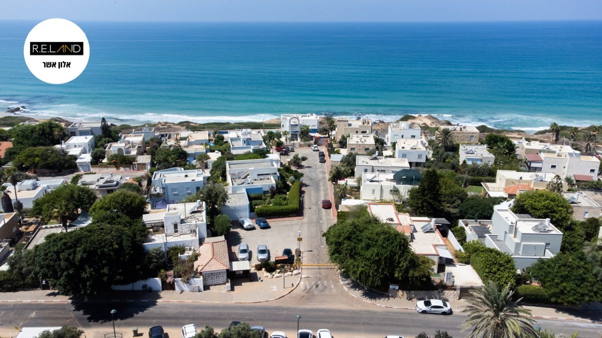 וילה ליד הים – מגרש פינתי בחבצלת השרוןחדש